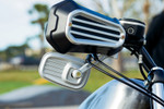 Kuryakyn XL Silver Dillinger Handguards (6708)