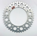 Renthal Ultralight Aluminum Rear Sprocket Silver 44 Tooth (112U-520-44GESI)
