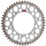 Renthal TwinRing Rear Sprocket Silver 52 Tooth (2240-520-52GPSI)