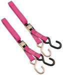 BikeMaster Standard Tiedowns Pink (100503)