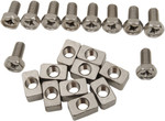 Yuasa 6 x 12mm (Top Mount Only) Battery Bolt/Nut Set (5 pk) (PACK479862)