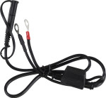 Yuasa 18 AWG Wire 3 Amp Fuse Battery Charger Leads (YUA00ACC04)
