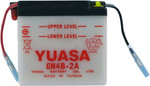 Yuasa 6N4B-2A Conventional 6V Battery (YUAM26B4B)