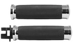 Avon Custom Chrome Touring 1" Handlebar Grips (MT-IN-CC-85-CH)