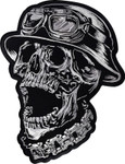 Lethal Threat FTW Helmet Skull Embroidered Patch