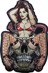 Lethal Threat Devil Girl Embroidered Patch