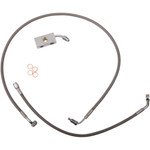 LA Choppers Stainless Brake Lines for 12"-14" Handlebars (LA-8152B13)