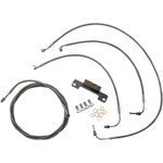LA Choppers Black Vinyl Standard Cable Kit for 12"-14" Bars (LA-8055KT-13B)