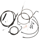 LA Choppers Midnight Standard Cable Kit for 15"-17" Bars (LA-8150KT-16M)