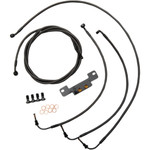 LA Choppers Midnight Standard Cable Kit for 18"-20" Bars (LA-8055KT-19M)
