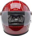 Biltwell Gringo S Flames Motorcycle Helmet