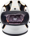Biltwell Gringo Flames Motorcycle Helmet