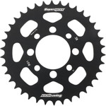 Supersprox Black Aluminum Rear Sprocket 38 Tooth (RAL-801-38-BLK)