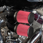S&S Tuned Induction Air Cleaner Kit - Gloss Black (170-0637A)