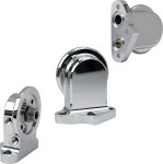 S&S Chrome Spin-On Oil Filter Mount (106-3884)