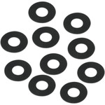 S&S .375" Nitrile Rubber Coated Flat Washers 10-Pack (50-7059)