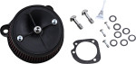 S&S Black Cone-Shape Stealth Air Cleaner Kit (170-0302E)