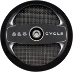 S&S Gloss Black Air-1 Stealth Air Cleaner Cover (170-0214)
