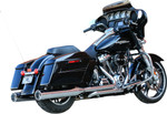 S&S Dual Stainless Steel Chrome 2-1 El Dorado Full Exhaust System (550-0851A)