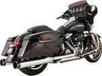 S&S Dual Stainless Steel Chrome 2-1 El Dorado Full Exhaust System (550-0699C)