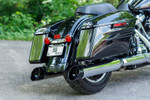 S&S Dual 4.5" Chrome MK45 Cutlass Performance Mufflers (550-1011)