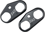 S&S Tappet Cuffs - Black Aluminum - '17-up Harley M8 (330-0655)