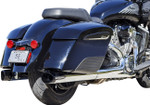 S&S Dual 4" Chrome Slash-Cut Broadhead Slip-On Mufflers (550-1076)