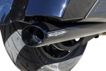 S&S Dual 4" Black Slash-Cut Broadhead Slip-On Mufflers (550-1075)