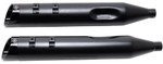 S&S Dual 4.5" Black MK45 Cutlass Performance Mufflers (550-1016)
