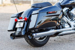 S&S Dual 4.5" Chrome GNX Slip-On Mufflers (550-1079)