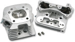 S&S Natural 76cc Standard Compression Performance Cylinder Heads (106-6059)