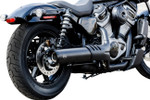 S&S 4.5" Guardian Black Grand National Slip-On Muffler (550-1074)