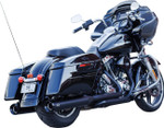 S&S Dual 4.5" Guardian Black GNX Slip-On Mufflers (550-1078)