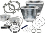 S&S 3.937" Big Bore Silver Bolt-In Cylinder & Piston Kit (910-0480)
