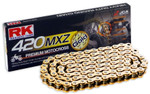 RK GB420MXZ Heavy Duty Gold Chain 132 Links (GB420MXZ-132)