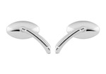 Bikers Choice Custom Mirrors Oval Chrome (488747)
