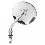 Bikers Choice 4" Round Chrome Left Mirror (489712)