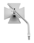 Bikers Choice Custom Mirror Maltese w/Long Stem Chrome (488736)