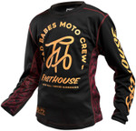 Fasthouse Grindhouse Golden Script Youth Girls MX Offroad Jersey