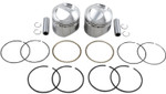 Wiseco 74" Shovelhead Forged Piston Kit +.060" 3.497" Bore (K1611)