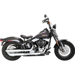 Vance & Hines Twin Slash 3" Chrome Slip-On Exhaust Mufflers (16842)