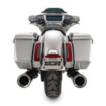 Vance & Hines Hi-Output Dark Chrome Slip-On Exhaust Mufflers (16468)