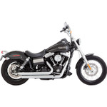 Vance & Hines Big Shots Staggered Chrome Exhaust System (17958)