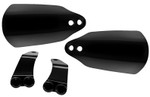 Memphis Shades Black Lucite Handguards (MEB7229)