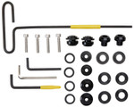 Memphis Shades Road Warrior Trigger-Lock Black Mounting Kit (MEB2072)
