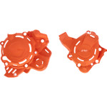 Acerbis X-Power Orange Clutch/Ignition Cover Kit (2981475226)