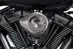 S&S Stealth Mini Teardrop Lava Chrome Air Cleaner M8 (170-0782)