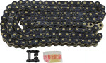 RK 530 Max-O Chain - Rivet-Style - Black/Gold - 120 Links (530MAXO-120-BG)