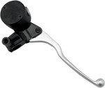 Shindy Retro Round 1/2" Black/Silver Brake Master Cylinder Kit (17-654G)