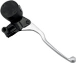 Shindy Retro Round 5/8" Black/Silver Brake Master Cylinder Kit (17-654A)
